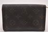 Auth Louis Vuitton Monogram Porte Monnaie Billets Tresor Wallet M61730 LV 1295J