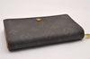 Auth Louis Vuitton Monogram Porte Monnaie Billets Tresor Wallet M61730 LV 1295J