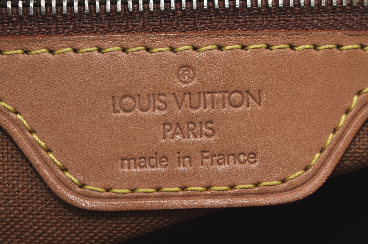 Authentic Louis Vuitton Monogram Cabas Piano Shoulder Tote Bag M51148 LV 1296I