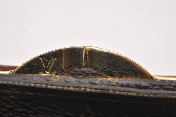 Auth Louis Vuitton Monogram Porte Monnaie Billets Viennois M61663 Wallet 1296J