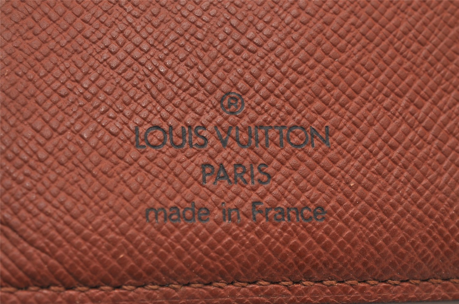 Auth Louis Vuitton Monogram Porte Monnaie Billets Viennois M61663 Wallet 1296J