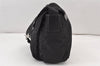 Authentic PRADA Nylon Leather Shoulder Cross Body Bag Purse Black 1297K