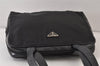 Authentic PRADA Vintage Nylon Leather Shoulder Hand Bag Black 1298K