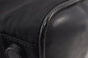 Authentic PRADA Vintage Nylon Leather Shoulder Hand Bag Black 1298K