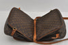 Authentic Louis Vuitton Monogram Saumur 35 Shoulder Cross Bag M42254 LV 1300I