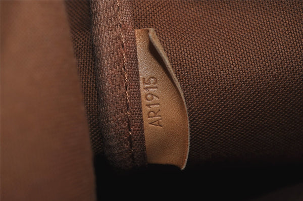 Authentic Louis Vuitton Monogram Saumur 35 Shoulder Cross Bag M42254 LV 1300I