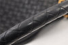 Authentic BOTTEGA VENETA Intrecciato Leather Shoulder Hand Bag Purse Black 1300K