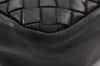 Authentic BOTTEGA VENETA Intrecciato Leather Shoulder Hand Bag Purse Black 1300K