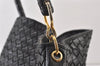 Authentic BOTTEGA VENETA Intrecciato Leather Shoulder Hand Bag Purse Black 1300K
