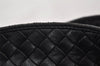 Authentic BOTTEGA VENETA Intrecciato Leather Shoulder Hand Bag Purse Black 1300K