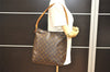 Authentic Louis Vuitton Monogram Looping GM Shoulder Bag M51145 LV 1301I
