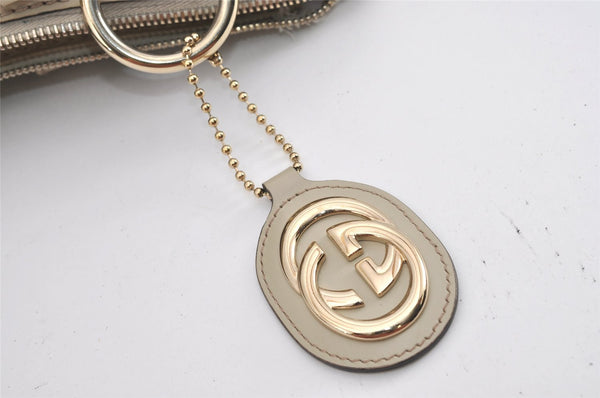 Authentic GUCCI Sukey 2Way Tote Bag GG Canvas Leather 247902 Brown 1302I