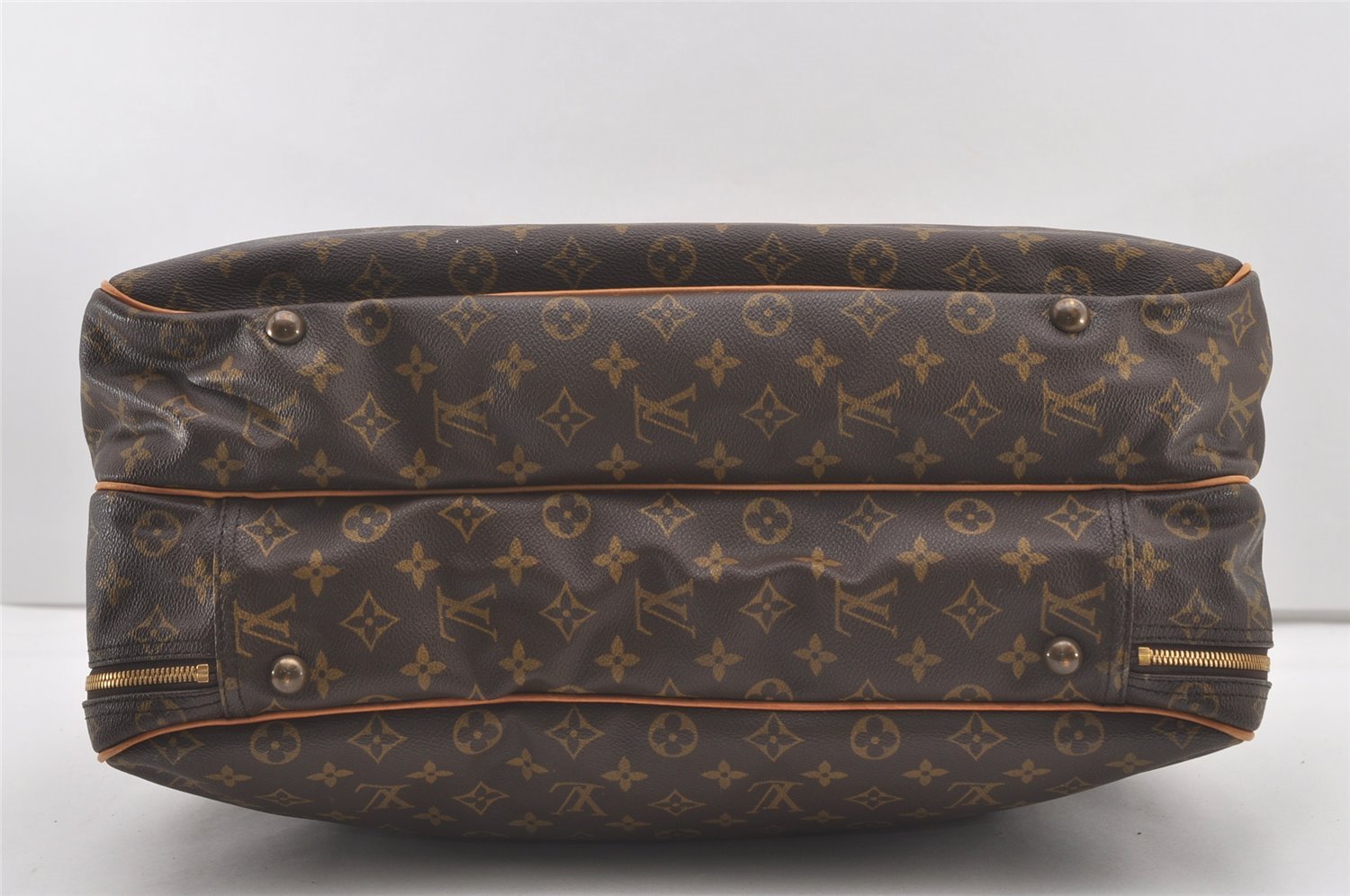 Authentic Louis Vuitton Monogram Alize 24 Heures Boston Hand Bag M41399 LV 1303J