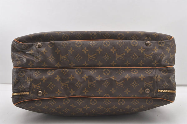 Authentic Louis Vuitton Monogram Alize 24 Heures Boston Hand Bag M41399 LV 1303J