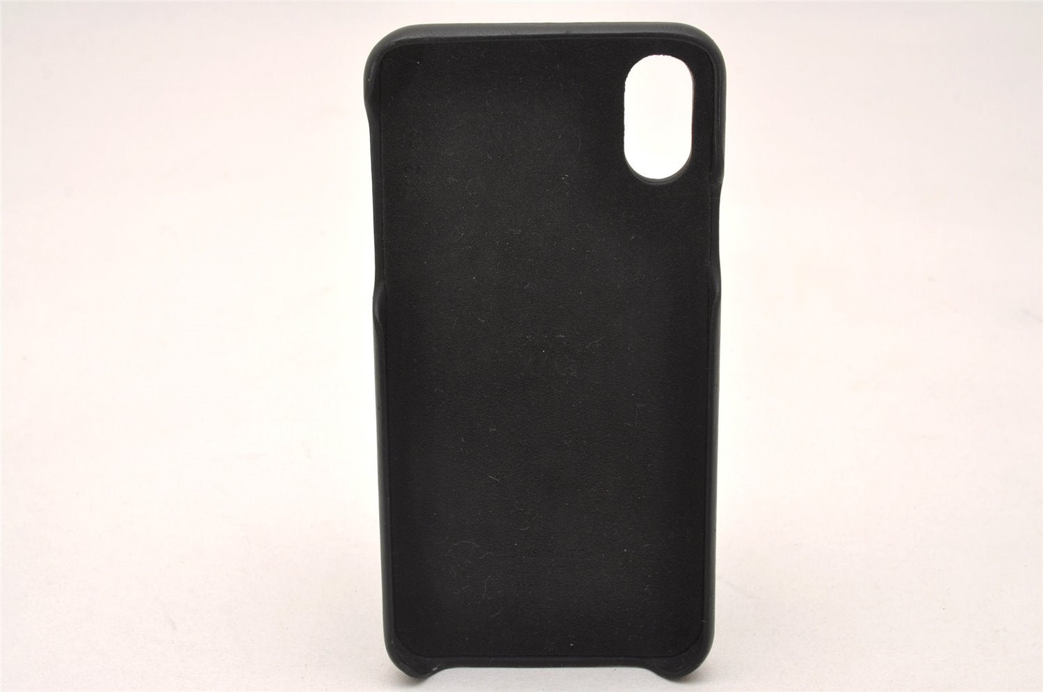 Authentic Louis Vuitton Monogram Bumper X Xs iPhone Case Black M68793 LV 1304J