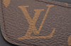 Authentic Louis Vuitton Monogram Bumper X Xs iPhone Case Black M68793 LV 1304J