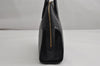 Authentic Salvatore Ferragamo Gancini Leather 2Way Shoulder Hand Bag Black 1304K