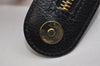 Authentic Salvatore Ferragamo Gancini Leather 2Way Shoulder Hand Bag Black 1304K