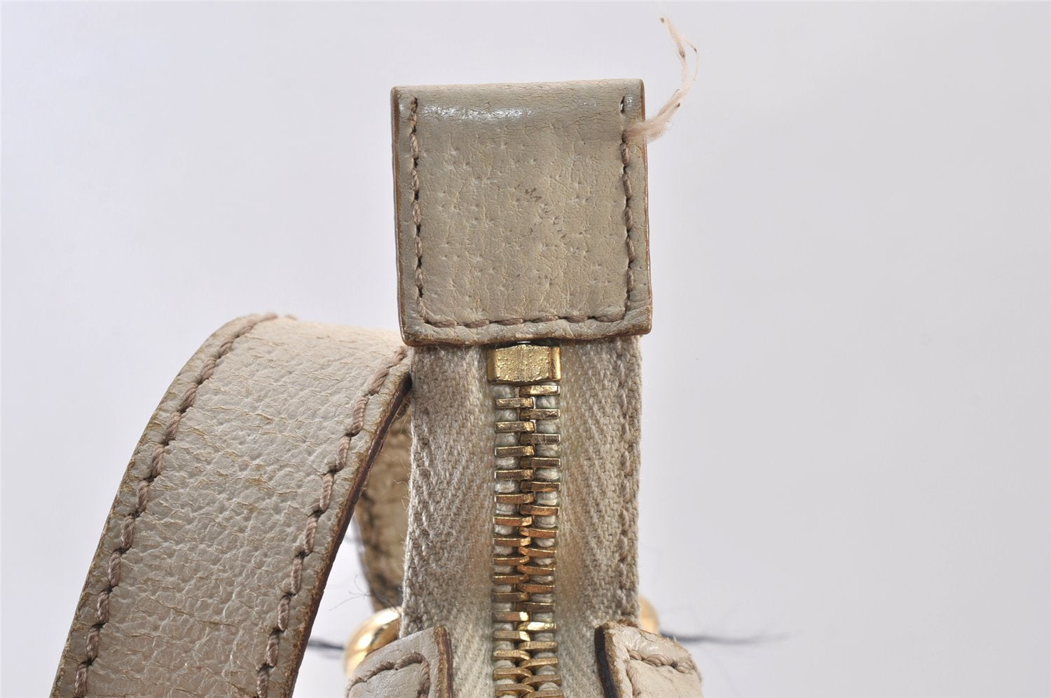 Authentic GUCCI Charmy Shoulder Hand Bag GG Canvas Leather 153010 Brown 1305K