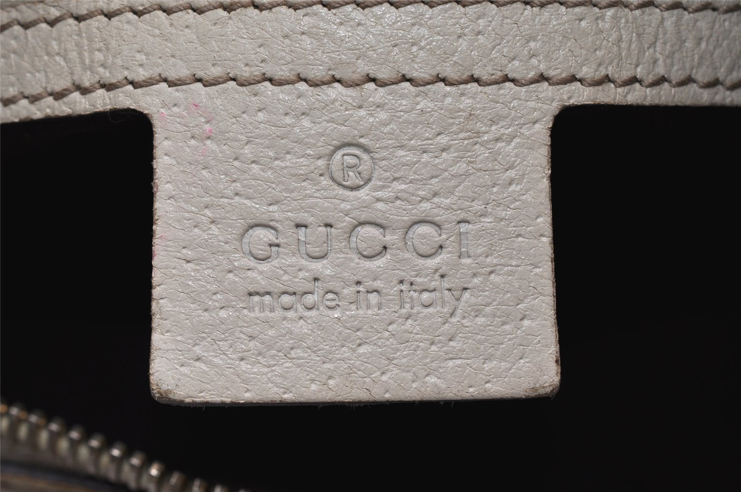 Authentic GUCCI Charmy Shoulder Hand Bag GG Canvas Leather 153010 Brown 1305K
