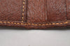 Authentic GUCCI Vintage Long Wallet Purse Leather Brown 1306I