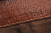 Authentic GUCCI Vintage Long Wallet Purse Leather Brown 1306I