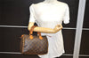 Authentic Louis Vuitton Monogram Speedy 25 Boston Hand Bag M41528 LV 1306K