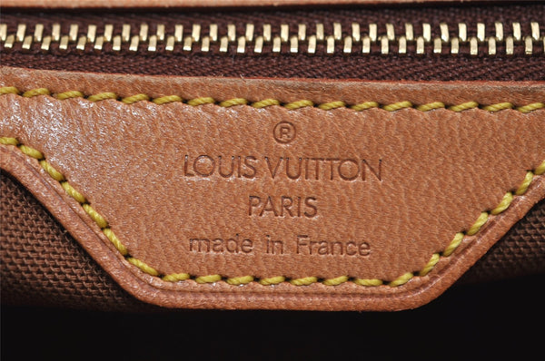 Authentic Louis Vuitton Monogram Trotteur Shoulder Cross Bag M51240 LV 1307I