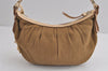 Authentic CELINE Vintage Shoulder Hand Bag Purse Canvas Leather Brown 1307J