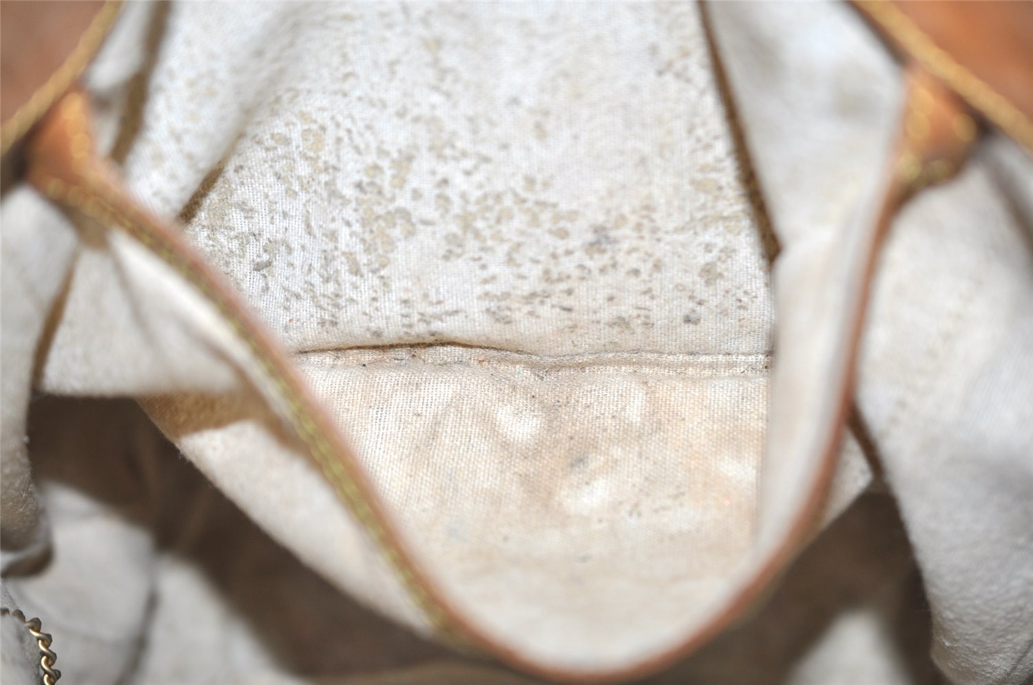 Authentic Louis Vuitton Monogram Bucket GM Shoulder Tote Bag Old Model LV 1308I