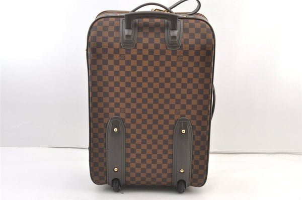 Authentic Louis Vuitton Damier Pegase 55 Travel Carry Bag N23294 Junk 1308K