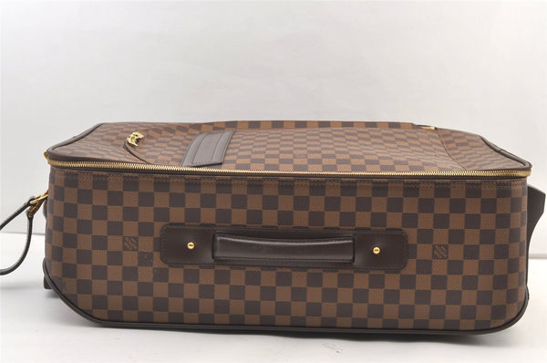 Authentic Louis Vuitton Damier Pegase 55 Travel Carry Bag N23294 Junk 1308K