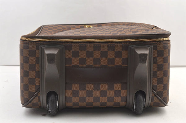 Authentic Louis Vuitton Damier Pegase 55 Travel Carry Bag N23294 Junk 1308K