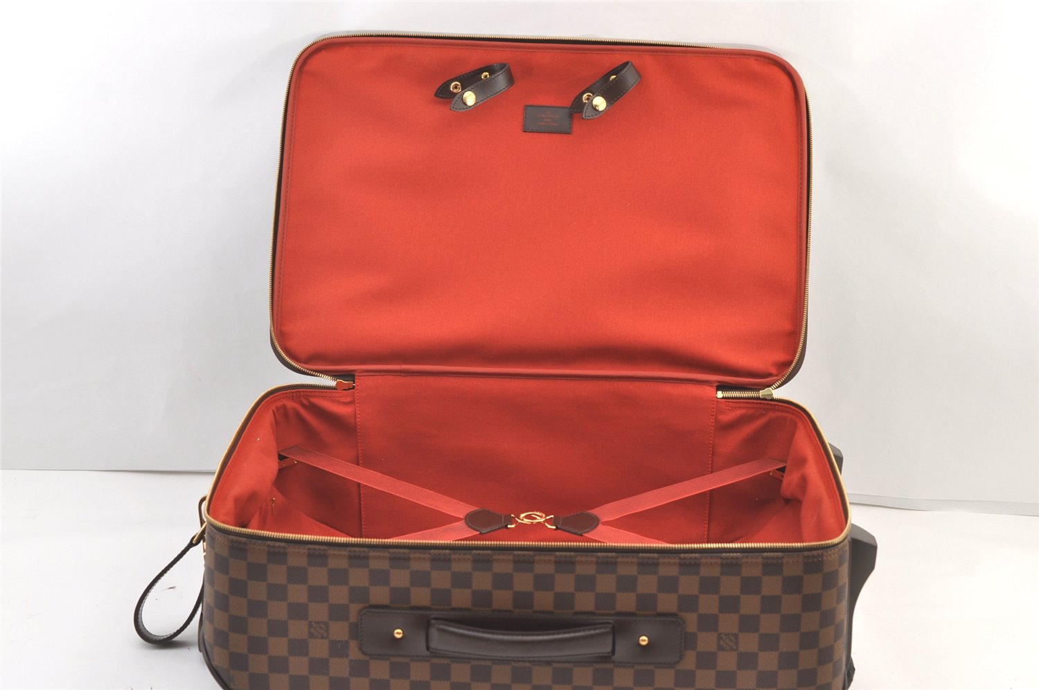 Authentic Louis Vuitton Damier Pegase 55 Travel Carry Bag N23294 Junk 1308K