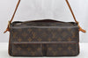 Authentic Louis Vuitton Monogram Viva Cite MM Shoulder Bag M51164 Junk 1309K