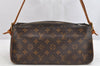 Authentic Louis Vuitton Monogram Viva Cite MM Shoulder Bag M51164 Junk 1309K