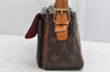 Authentic Louis Vuitton Monogram Viva Cite MM Shoulder Bag M51164 Junk 1309K