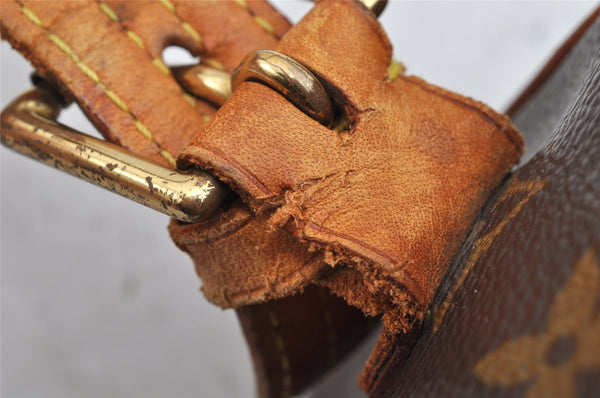 Authentic Louis Vuitton Monogram Viva Cite MM Shoulder Bag M51164 Junk 1309K