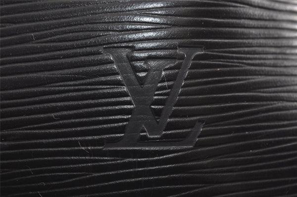 Authentic Louis Vuitton Epi Speedy 40 Hand Boston Bag Black M42982 LV 1310J