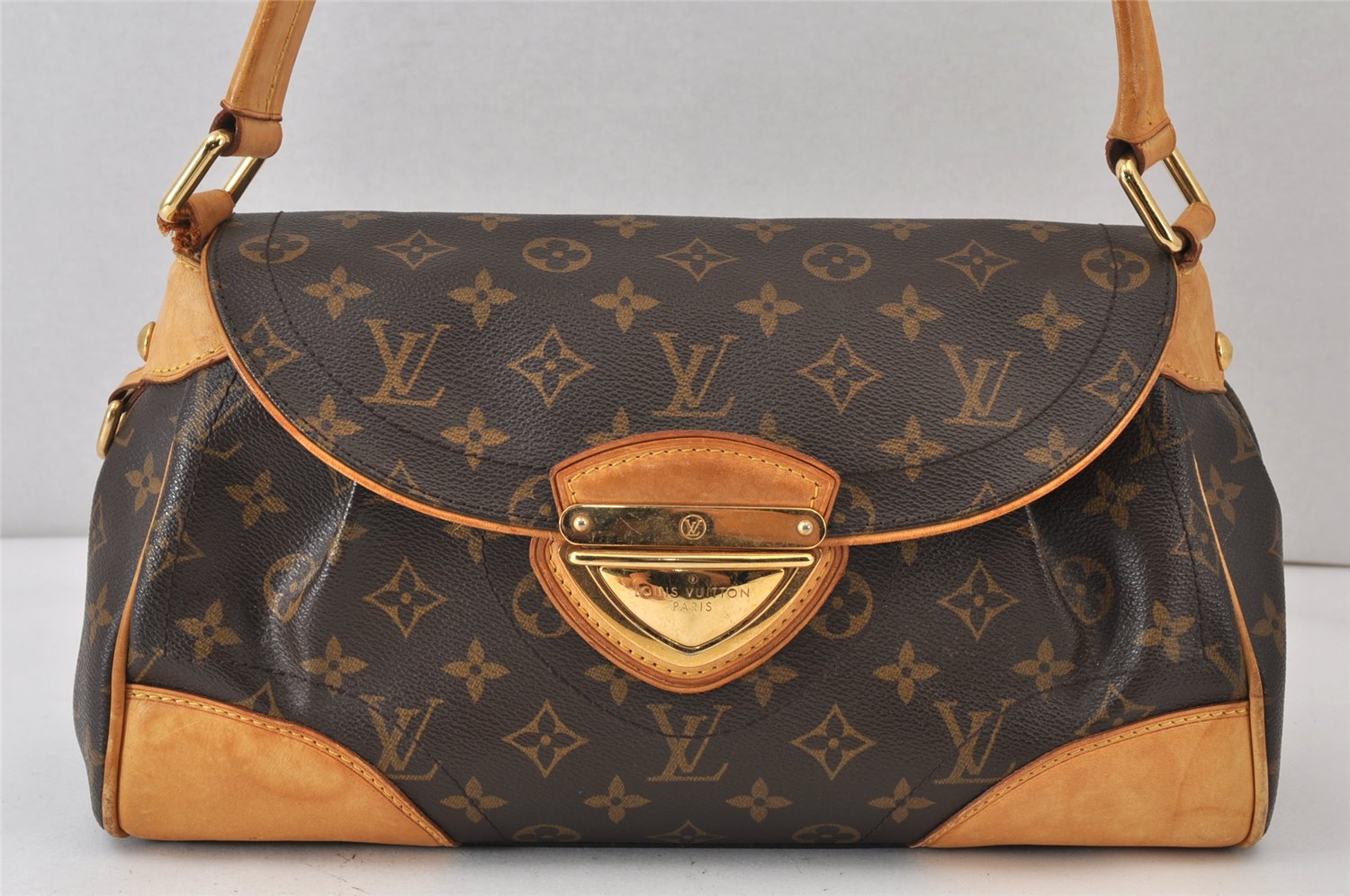 Authentic Louis Vuitton Monogram Beverly MM Shoulder Hand Bag M40121 LV 1311K