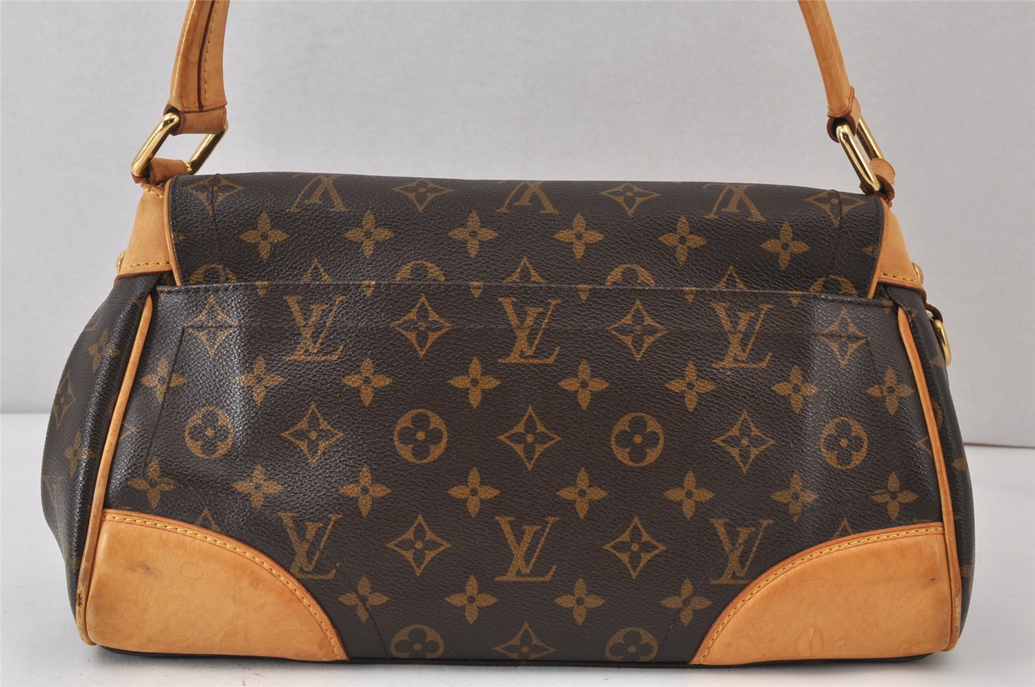 Authentic Louis Vuitton Monogram Beverly MM Shoulder Hand Bag M40121 LV 1311K
