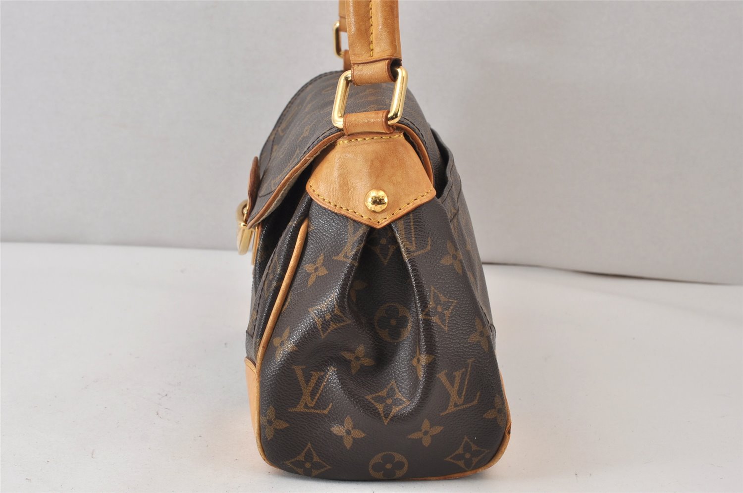 Authentic Louis Vuitton Monogram Beverly MM Shoulder Hand Bag M40121 LV 1311K