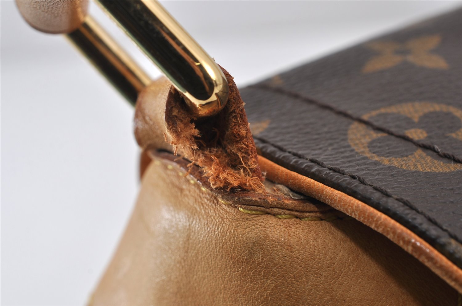 Authentic Louis Vuitton Monogram Beverly MM Shoulder Hand Bag M40121 LV 1311K