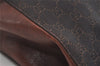 Authentic GUCCI Horsebit Shoulder Tote Bag GG Canvas Leather 101971 Brown 1312J
