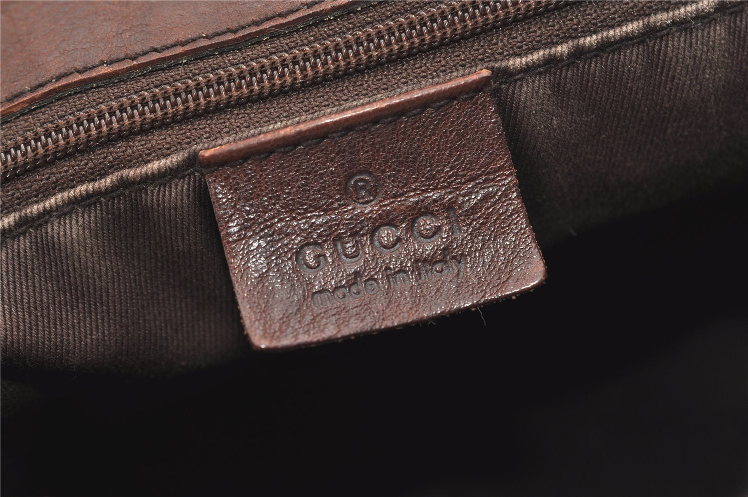 Authentic GUCCI Horsebit Shoulder Tote Bag GG Canvas Leather 101971 Brown 1312J