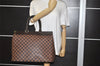 Authentic Louis Vuitton Damier Greenwich PM Hand Boston Bag N41165 LV 1313I