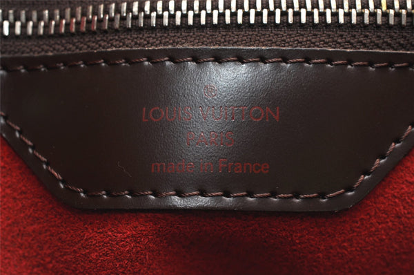 Authentic Louis Vuitton Damier Hampstead MM Shoulder Tote Bag N51204 LV 1314I