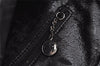Authentic GUCCI Vintage Shoulder Tote Bag Leather Black Junk 1314K
