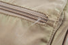 Authentic PRADA Nylon Leather Shoulder Cross Body Bag Purse Beige 1315K