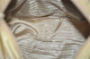 Authentic PRADA Nylon Leather Shoulder Cross Body Bag Purse Beige 1315K